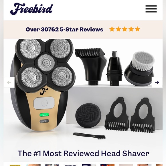 Freebird Flex Series Shaving Kit - Brand New In Box - Picture 3 of 3